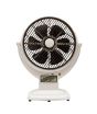 Super Asia 14" Louver Table Fan - White