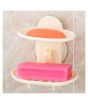 iShopping - AGM Plastic Double Layer Soap Dish (0029)