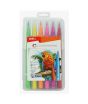 M Toys Deli 12 Color Soft Brush Marker Set