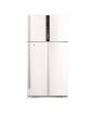 Hitachi Freezer-on-top Refrigerator 34 Cu Ft Texture White (RV-990PK1K)