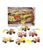 Shopeasy Construction Vehicle Building Blocks Set For Kids