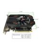 iShopping - Biostar AMD Radeon RX550 4GB Graphic Card