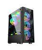 iShopping - 1st Player F3-A ATX Black Gaming Case With 4 F1- 3 Pin RGB Fans