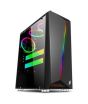 iShopping - 1st player R3 Rainbow ATX Mid-Tower Gaming Case Without Fans Black