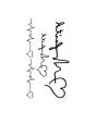 iShopping - M-Mart Electrocardiogram Love Temporary Tattoo Sticker