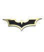 M-Mart Batman Metal Logo 3D Car Sticker