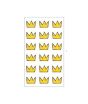 iShopping - M.Mart 3d Crown Cartoon Design Temporary Tattoo Sticker