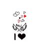 iShopping - M.Mart Angel Wings Love Pattern Temporary Tattoo Sticker