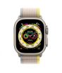 iShopping - Apple Watch Ultra 49mm Titanium Case With Yellow/Beige Trail Loop Band - GPS + Cellular