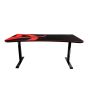 Arozzi Arena Full-Surface Mouse Pad Gaming Desk Black/Red