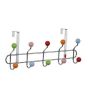 iShopping - Premier Home Over The Door Ceramic Balls 10 Hook Hanger (509558)