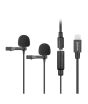 iShopping - Boya Digital Dual Lavalier Microphones For iOS Devices (BY-M2D)