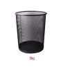 iShopping - Easy Shop Black Net Metal Waste Paper Basket Dustbin