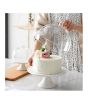 iShopping - Easy Shop Floral Ceramic Cake With Acryilc Cover