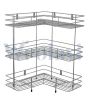 iShopping - Easy Shop 2 and 3 Layer Corner Metal Rack