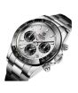 Benyar Exclusive Chronograph Watch For Men Silver (BY-1175)