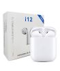 Best Buy i12 TWS Wireless Bluetooth Earbuds White