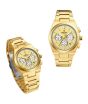 Naviforce Bond Chrono Watch For Couples Golden (nf-8048C-1)