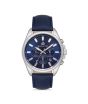 Bigotti Leather Men's Watch Blue (BG.1.10329-2)