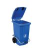 Boss Movable Paddle 135 Ltr Waste Bin Blue (BP-716-P-BLU)