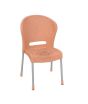 Boss Steel Plastic Jack Rattan Chair Without Arms Every (BP-662-EVE)