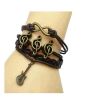 iShopping - Scenic Accessories Brown Leather Guitar Bracelet (SAB-006)