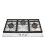 Xpert 3 Burners Steel Gas Hob (XST-3-N-BIG)