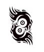 iShopping - G-Mart Tribal Motif Temporary Tattoo Sticker