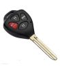 G-Mart 4 Button Key Shell Case For Toyota Altis