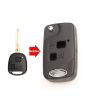 G-Mart 2 Buttons Modified Flip Remote Key Shell Case