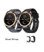 Blaktron Infiniti X1 Dual Strap Smart Watch Black