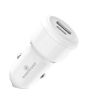 Westpoint Dual Port PD20W + QC 3.0 Car Charger White (WP-90)