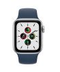 iShopping - Apple iWatch SE 40mm Silver Aluminum Case with Abyss Blue Sport Band - GPS