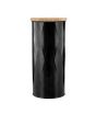 iShopping - Premier Home Large Storage Canister - Black (507490)