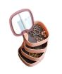 iShopping - Charming Closet 4 Layers Rotatable Jewellery Box Pink