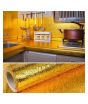 iShopping - Charming Closet Aluminum Kitchen Foil Sheet Golden - 2M