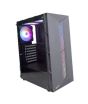 iShopping - Boost Cheetah 3 RGB Fans Gaming PC Case - Black