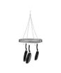 iShopping - Premier Home Oval Ceiling Pan Rack - Silver (507645)