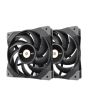 Thermaltake ToughFan 12 Radiator Fan Pack Of 2 (CL-F082-PL12BL-A)