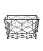 iShopping - Premier Home Vertex Contour Storage Basket - Black (507027)