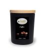 iShopping - Aromaflick Coffee Soy Glass Candle - Black