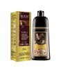 Muicin 5 In 1 Hair Color Shampoo With Ginger & Argan Oil Light Brown 200ml (MHC-HD-LBR-200)