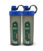 Appolio Gear Sports Water Bottle Large Pack Of 2 (1Ltr)