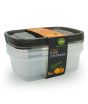 iShopping - Appollo Crisper Food Container Extra Large (Pack Of 3)