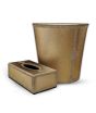 Appollo Tissue Box Holder and Dustbin Set