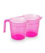 Appollo Transparent Glow Bath Mug (Pack Of 2)