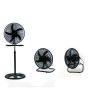 Decakila 18" 3in1 Stand Fan Black (KEFC008B)