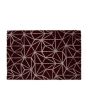 iShopping - Premier Home Mimo Geometric Doormat - Dark Red (1901941)