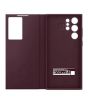 iShopping - Samsung Galaxy Smart Clear View Cover For S22 Ultra Burgundy