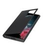 iShopping - Samsung Galaxy Smart Clear View Cover For S22 Ultra Black